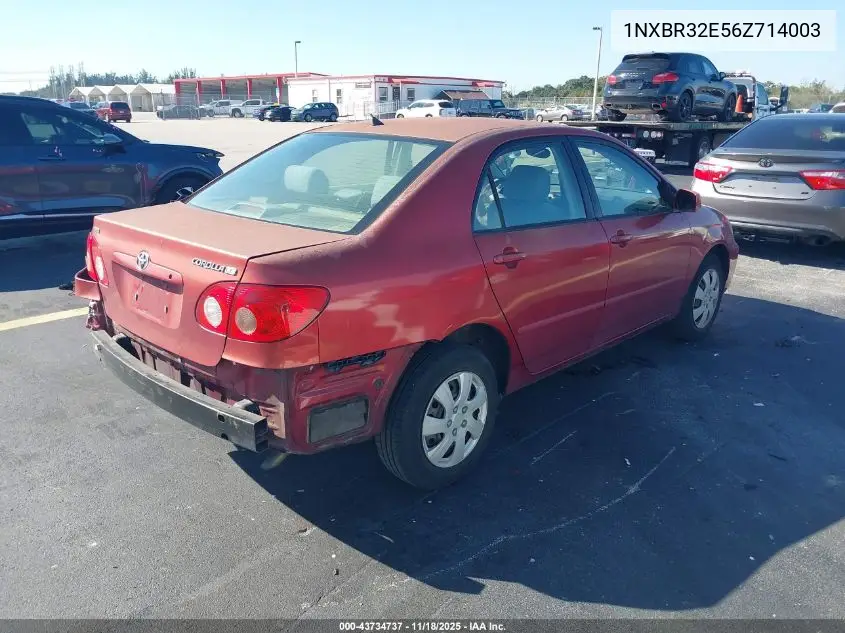 1NXBR32E56Z714003 2006 Toyota Corolla Le