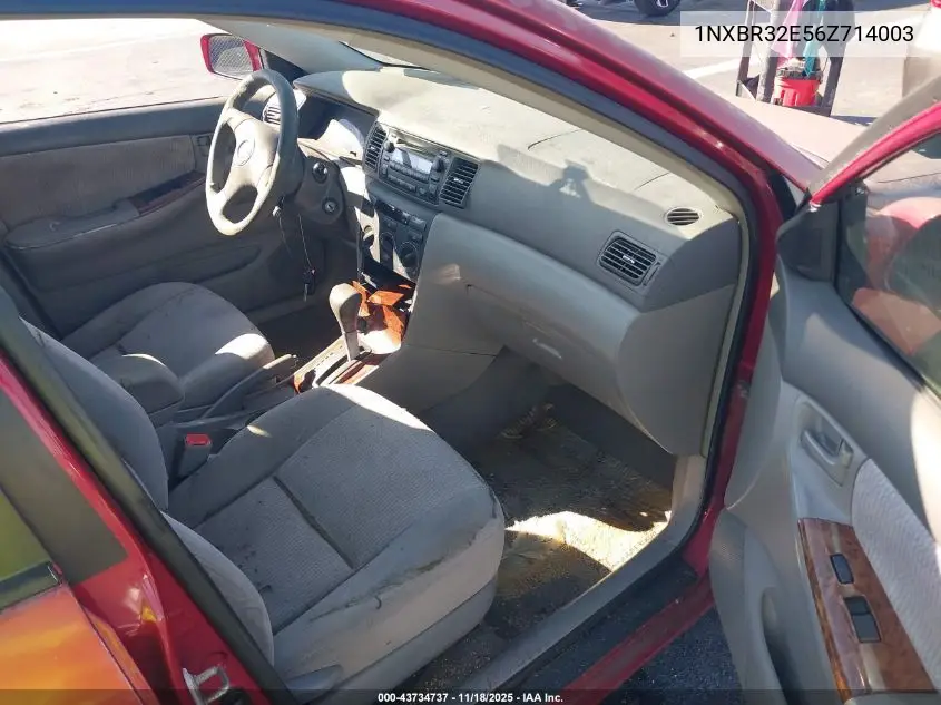 1NXBR32E56Z714003 2006 Toyota Corolla Le