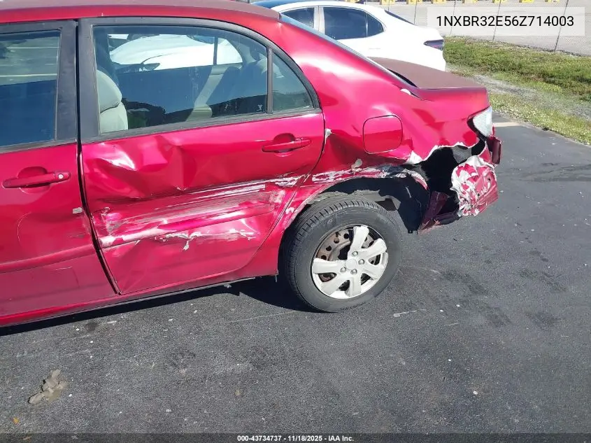 1NXBR32E56Z714003 2006 Toyota Corolla Le