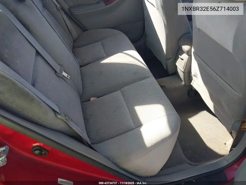 1NXBR32E56Z714003 2006 Toyota Corolla Le