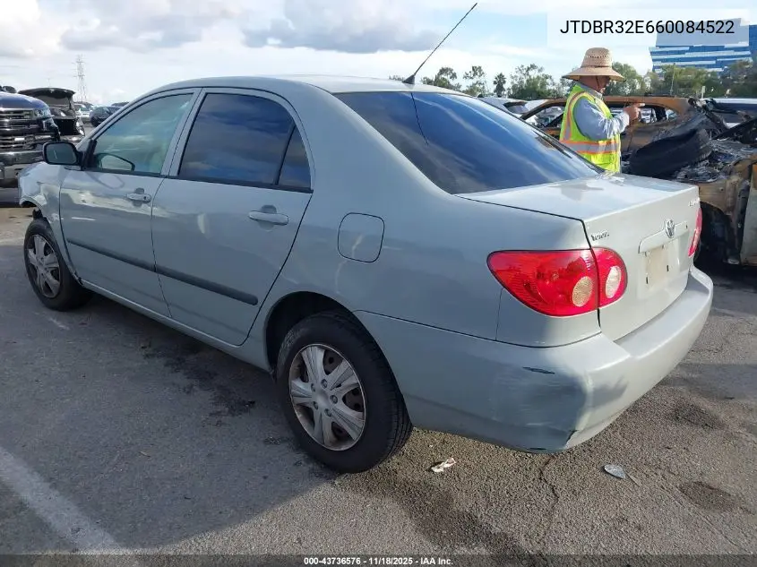 JTDBR32E660084522 2006 Toyota Corolla Ce