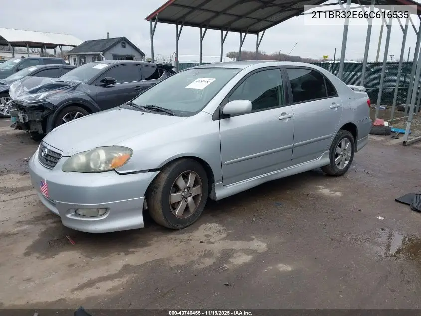 2T1BR32E66C616535 2006 Toyota Corolla S