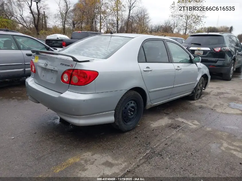 2T1BR32E66C616535 2006 Toyota Corolla S