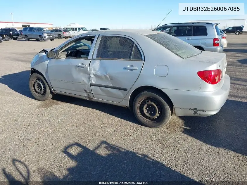 JTDBR32E260067085 2006 Toyota Corolla Ce
