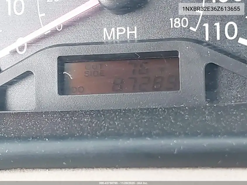 1NXBR32E36Z613655 2006 Toyota Corolla Ce
