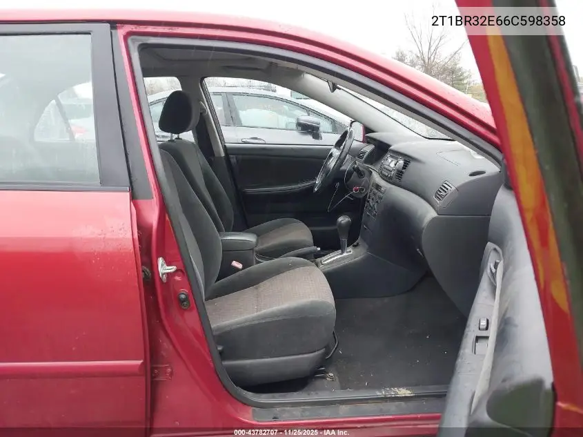 2T1BR32E66C598358 2006 Toyota Corolla S