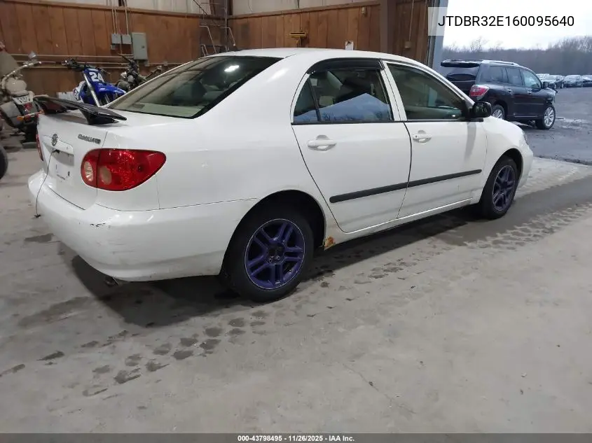 JTDBR32E160095640 2006 Toyota Corolla Ce