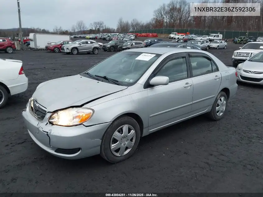 1NXBR32E36Z592306 2006 Toyota Corolla Le