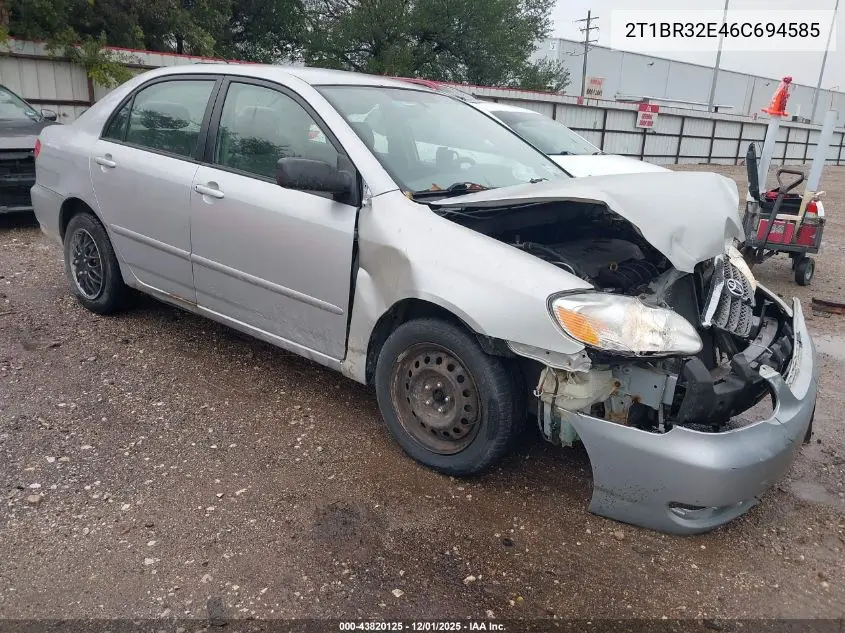 2T1BR32E46C694585 2006 Toyota Corolla Le