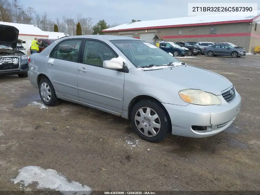 2T1BR32E26C587390 2006 Toyota Corolla Le