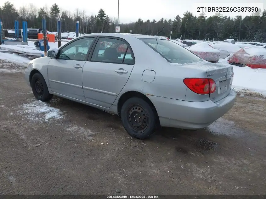 2T1BR32E26C587390 2006 Toyota Corolla Le
