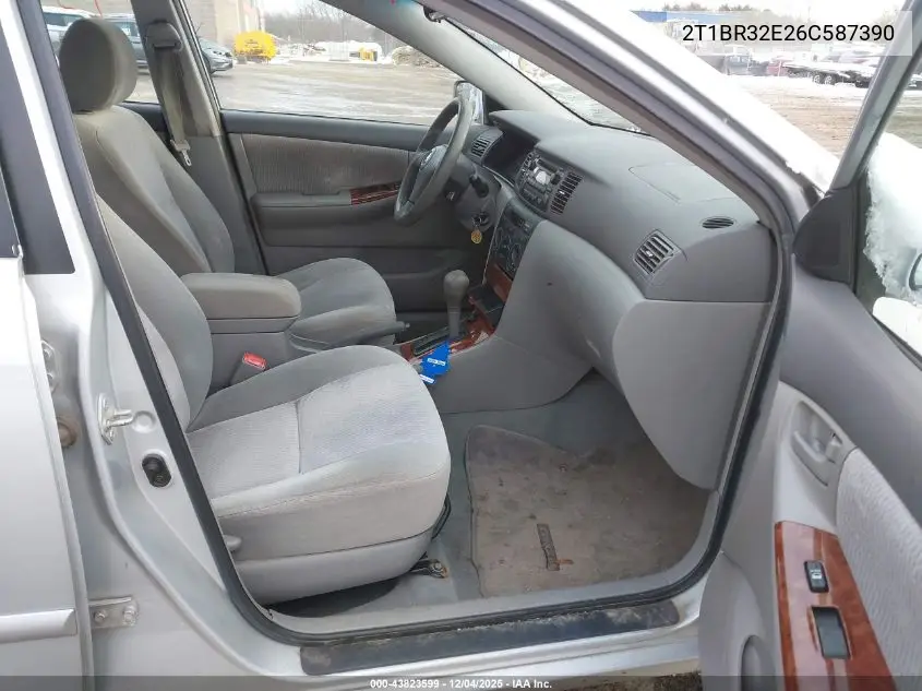 2T1BR32E26C587390 2006 Toyota Corolla Le