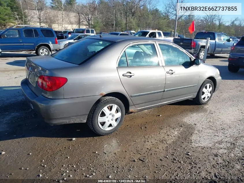 1NXBR32E66Z737855 2006 Toyota Corolla Ce