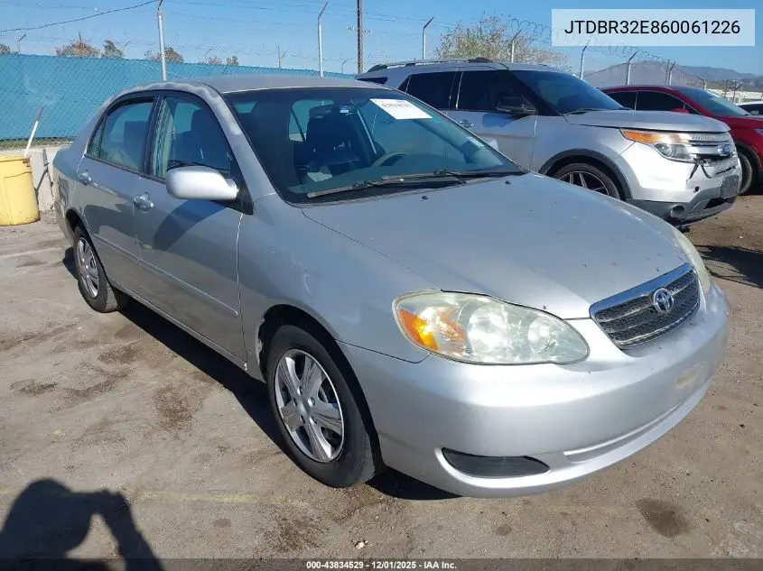 JTDBR32E860061226 2006 Toyota Corolla Le