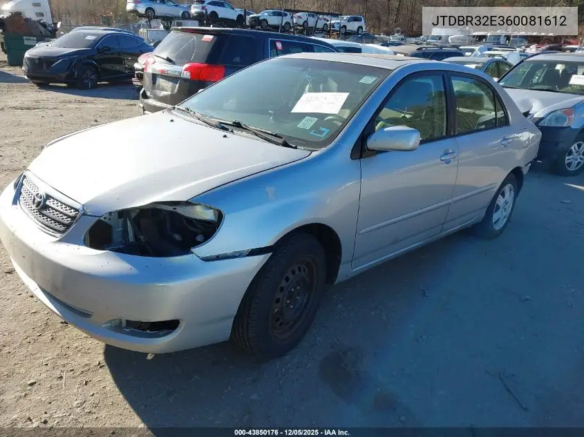 JTDBR32E360081612 2006 Toyota Corolla Le