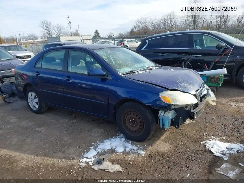JTDBR32E760072069 2006 Toyota Corolla Le