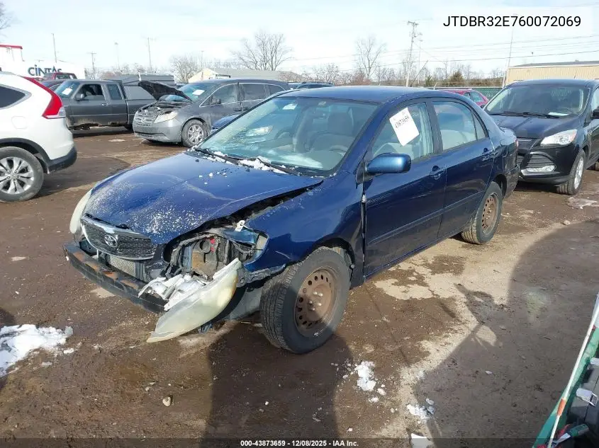 JTDBR32E760072069 2006 Toyota Corolla Le