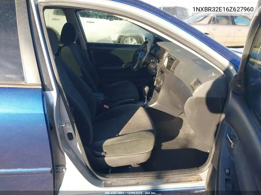 1NXBR32E16Z627960 2006 Toyota Corolla S
