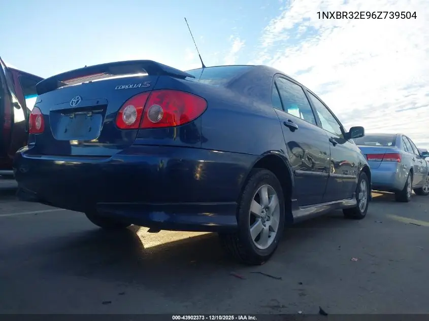 1NXBR32E96Z739504 2006 Toyota Corolla S