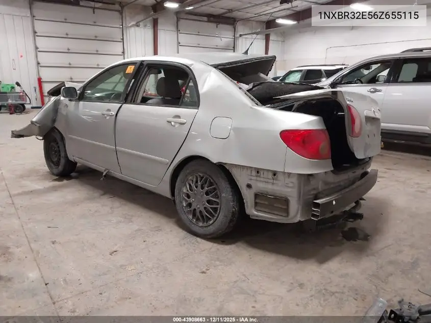 1NXBR32E56Z655115 2006 Toyota Corolla Le