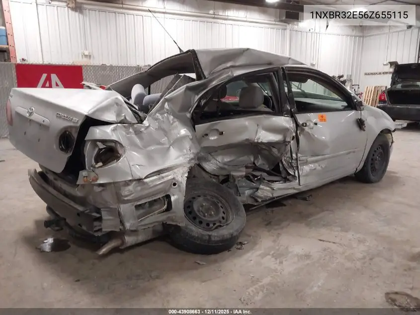 1NXBR32E56Z655115 2006 Toyota Corolla Le