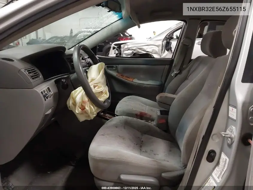1NXBR32E56Z655115 2006 Toyota Corolla Le
