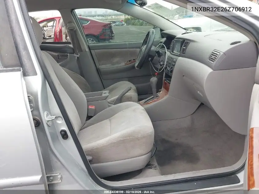 1NXBR32E26Z706912 2006 Toyota Corolla Le