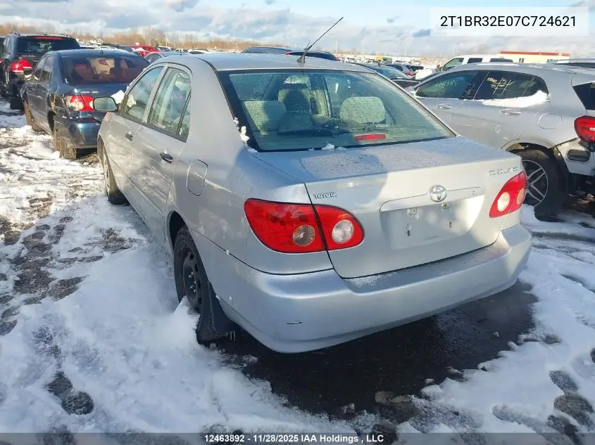 2T1BR32E07C724621 2007 Toyota Corolla Ce/Le/Sport