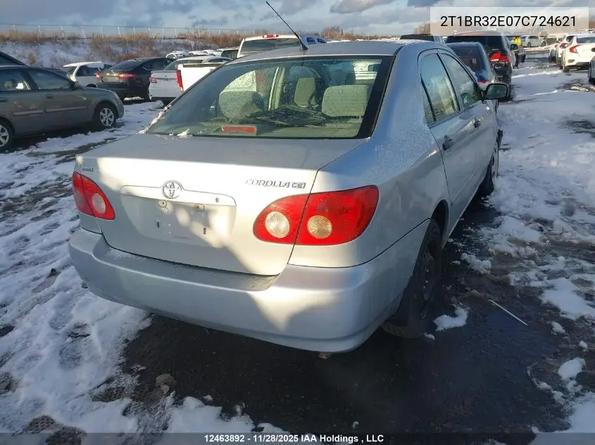 2T1BR32E07C724621 2007 Toyota Corolla Ce/Le/Sport