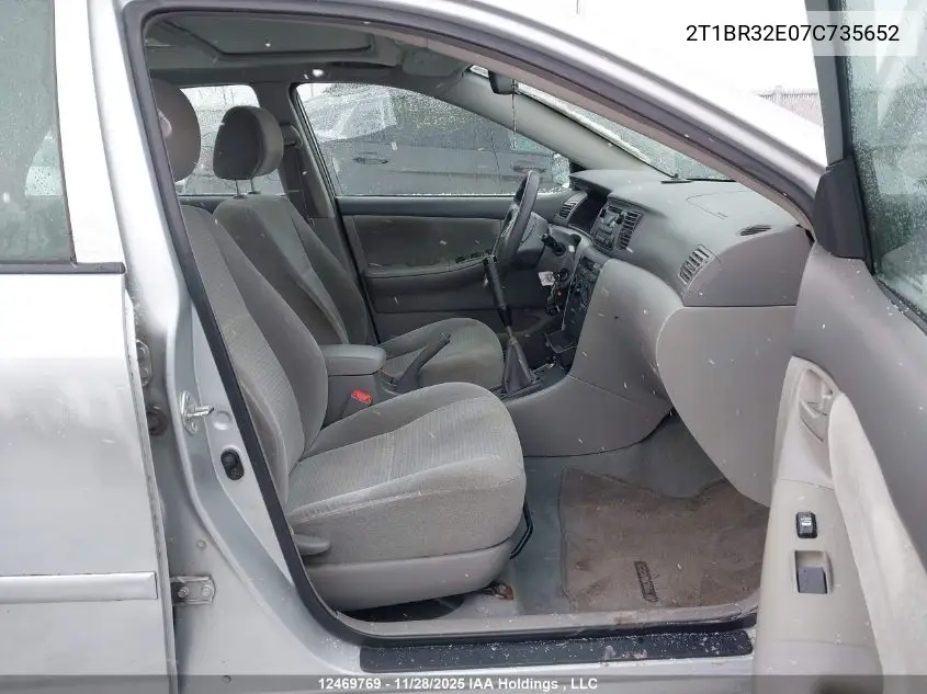 2T1BR32E07C735652 2007 Toyota Corolla Ce/Le/Sport