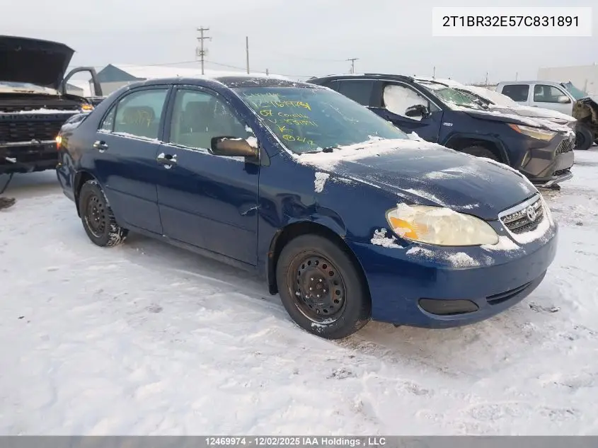 2T1BR32E57C831891 2007 Toyota Corolla Ce/Le/Sport