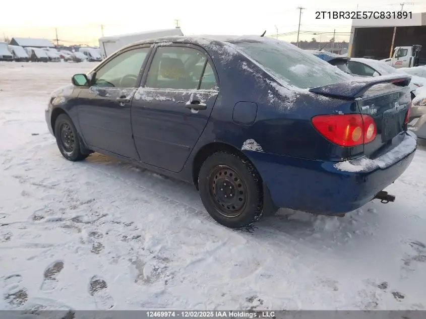 2T1BR32E57C831891 2007 Toyota Corolla Ce/Le/Sport