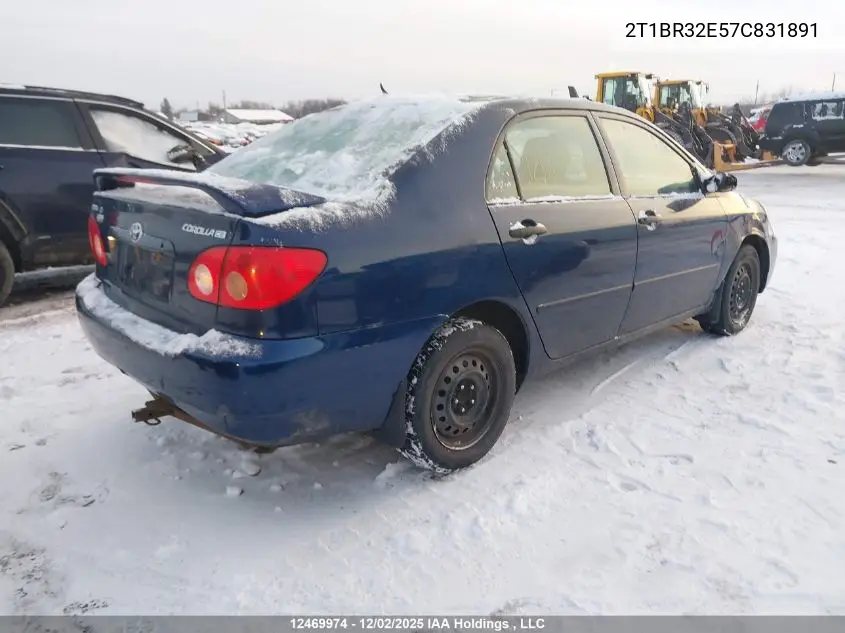 2T1BR32E57C831891 2007 Toyota Corolla Ce/Le/Sport