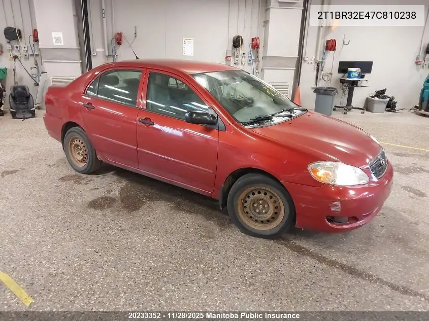 2T1BR32E47C810238 2007 Toyota Corolla Ce
