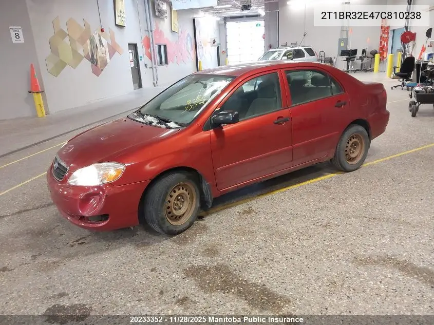 2T1BR32E47C810238 2007 Toyota Corolla Ce