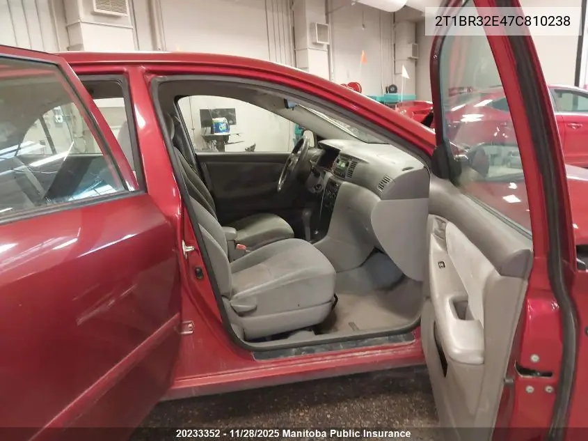 2T1BR32E47C810238 2007 Toyota Corolla Ce