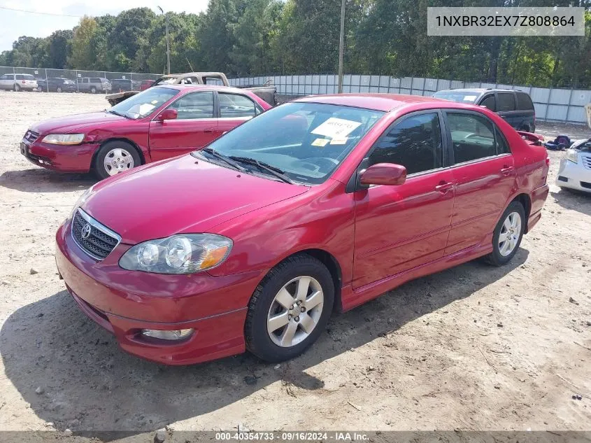 2007 Toyota Corolla S VIN: 1NXBR32EX7Z808864 Lot: 40354733