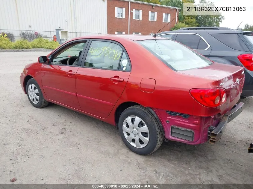 2T1BR32EX7C813063 2007 Toyota Corolla Le