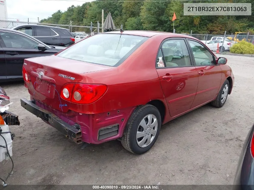 2T1BR32EX7C813063 2007 Toyota Corolla Le