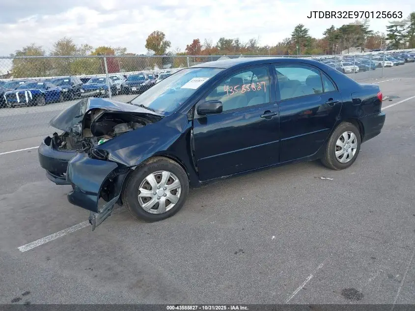 JTDBR32E970125663 2007 Toyota Corolla Le