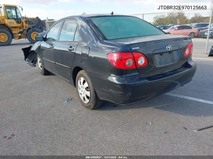 JTDBR32E970125663 2007 Toyota Corolla Le