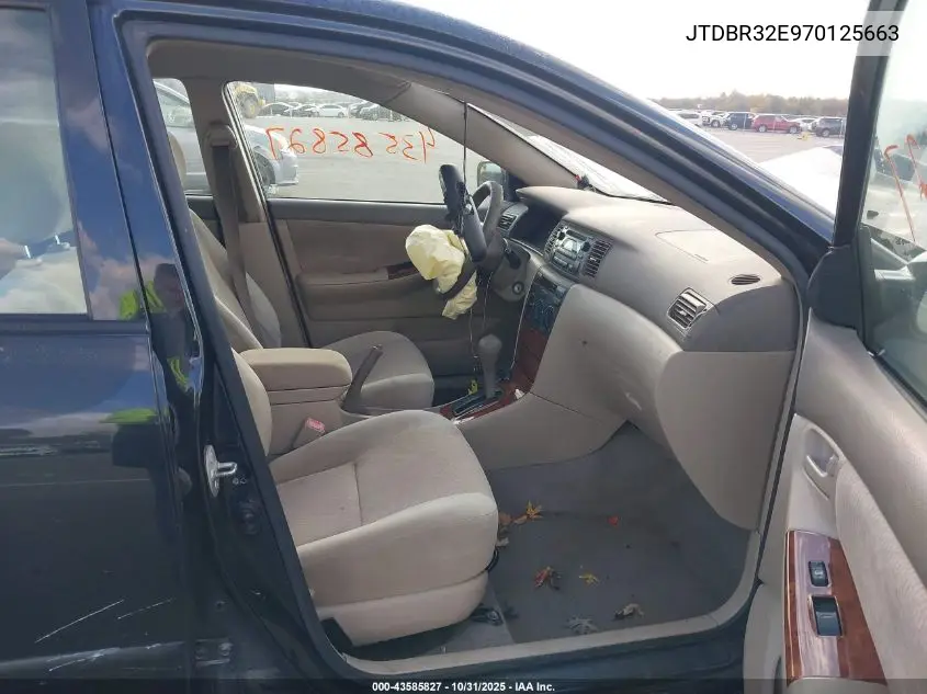 JTDBR32E970125663 2007 Toyota Corolla Le