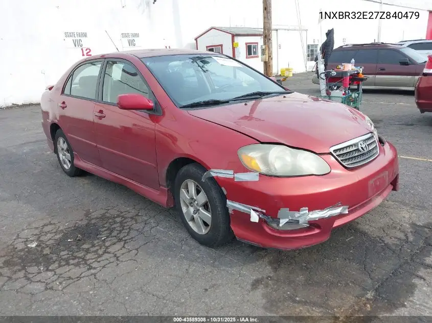 1NXBR32E27Z840479 2007 Toyota Corolla S