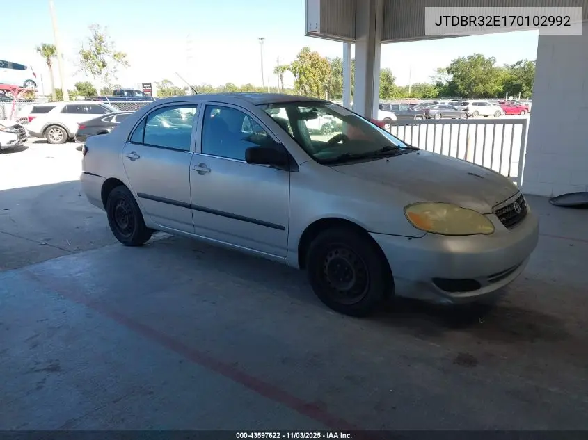 JTDBR32E170102992 2007 Toyota Corolla Ce