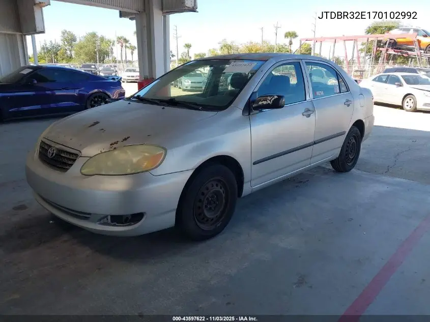 JTDBR32E170102992 2007 Toyota Corolla Ce