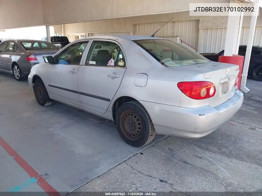 JTDBR32E170102992 2007 Toyota Corolla Ce