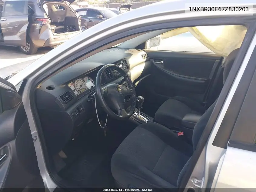 1NXBR30E67Z830203 2007 Toyota Corolla S