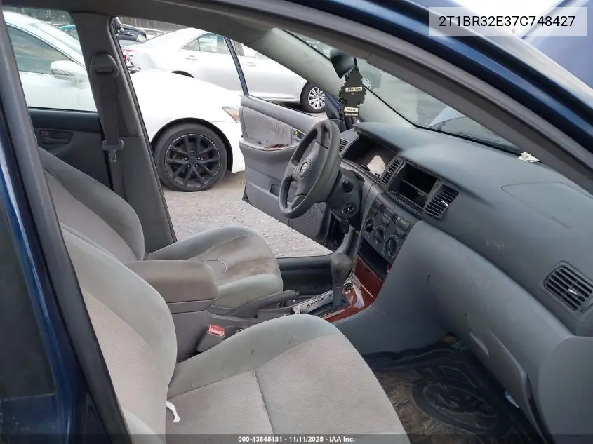 2T1BR32E37C748427 2007 Toyota Corolla Le