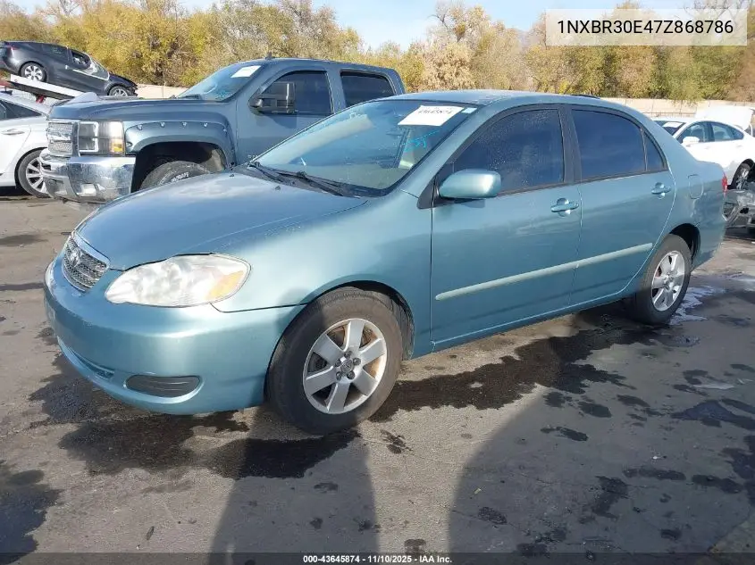 1NXBR30E47Z868786 2007 Toyota Corolla Le