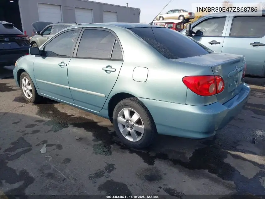 1NXBR30E47Z868786 2007 Toyota Corolla Le